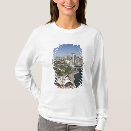 Sydney Opera House, Royal Botanic Gardens, CBD T-shirt (Voorkant)