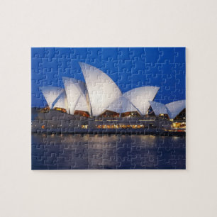 Sydney Opera House 's nachts, Sydney, Nieuw-Zuid-W Legpuzzel