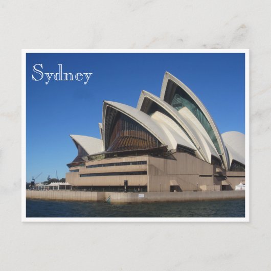 sydney opera house sails briefkaart (Voorkant)