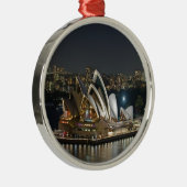 Sydney Opera House — schoonheid en vrede Metalen Ornament (Rechts)