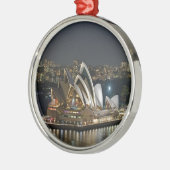 Sydney Opera House — schoonheid en vrede Metalen Ornament (Links)
