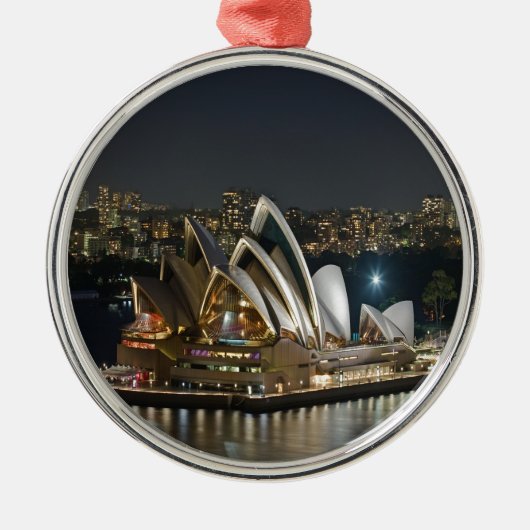 Sydney Opera House — schoonheid en vrede Metalen Ornament (Voorkant)