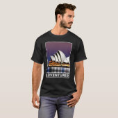 Sydney Opera House Sydney Australia Adventurer T-shirt (Voorkant volledig)