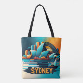 sydney opera house tote bag (Achterkant)