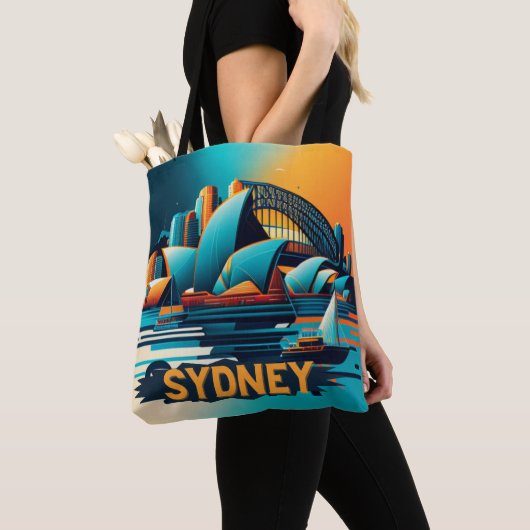 sydney opera house tote bag (Dichtbij)