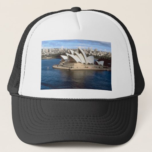 Sydney Opera House Trucker Pet (Voorkant)
