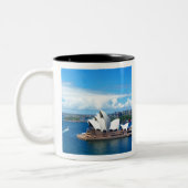 Sydney Opera House Tweekleurige Koffiemok (Links)