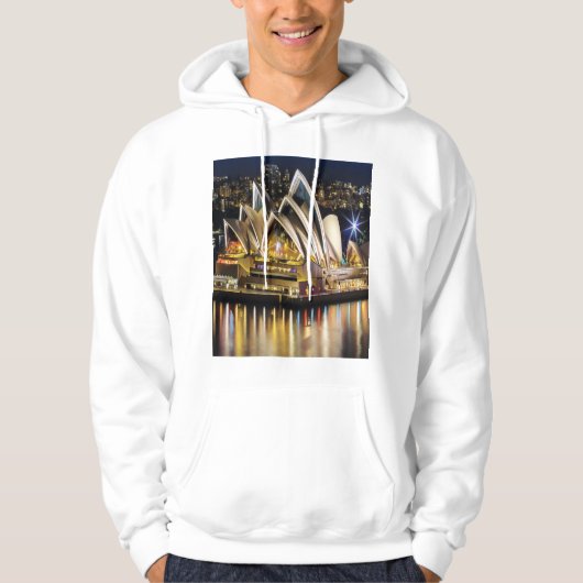 Sydney - OPERA HOUSE - uitzicht Hoodie (Voorkant)