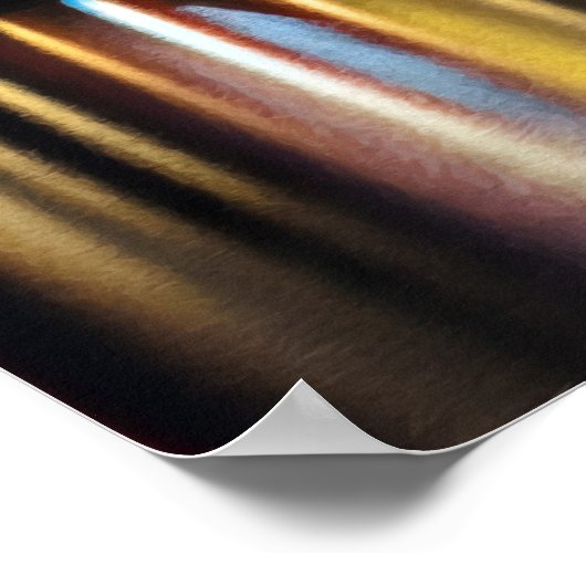 Sydney - OPERA HOUSE - uitzicht Poster (Hoek)