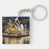 Sydney - OPERA HOUSE - uitzicht Sleutelhanger (Achterkant)