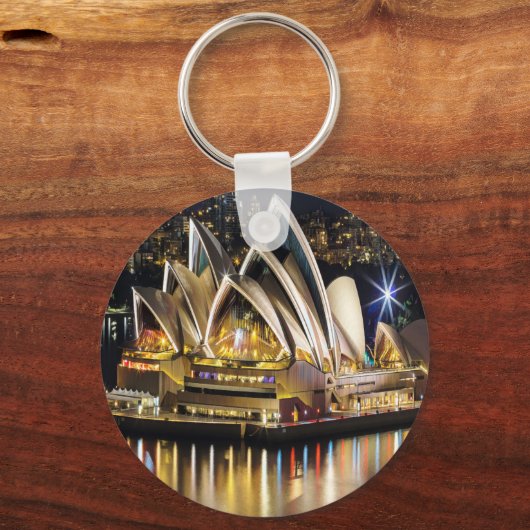 Sydney - OPERA HOUSE - uitzicht Sleutelhanger (Voorkant)