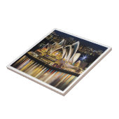 Sydney - OPERA HOUSE - uitzicht Tegeltje (Zijkant)
