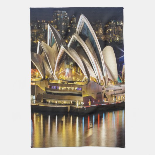 Sydney - OPERA HOUSE - uitzicht Theedoek (Verticaal)