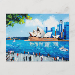 Sydney Opera House Uitzichten Briefkaart