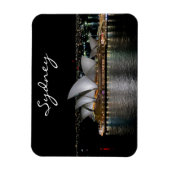 Sydney Opera House van Night, Australië, Foto Magneet (Verticaal)