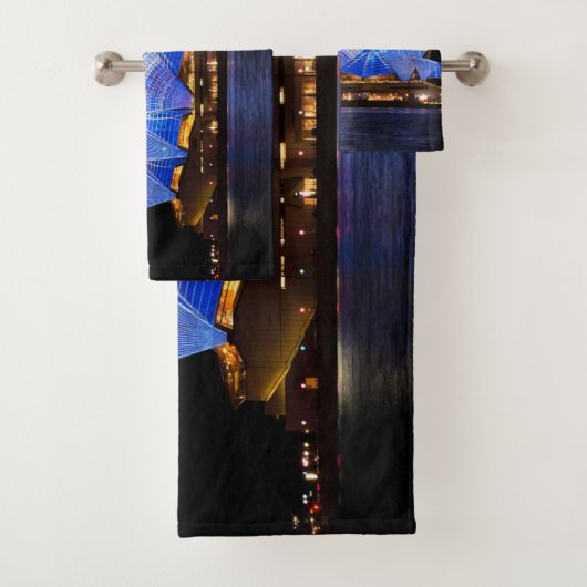 Sydney opera house vivid light show bad handdoek (Insitu)