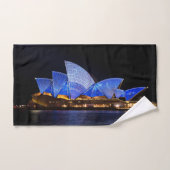 Sydney opera house vivid light show bad handdoek (Handdoek)