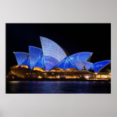 Sydney opera house vivid light show poster (Voorkant)