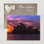 Sydney Opera House Vrijgezellenfeest Game Briefkaa Briefkaart (Voorkant / Achterkant)