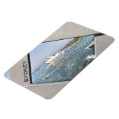 sydney opera house water magneet (Linkerzijde)