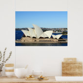 sydney opera house winter poster (Keuken)