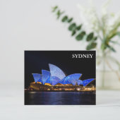 Sydney opera huis, Harbo Australië Briefkaart (Staand voorkant)