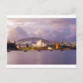 Sydney Opera 's nachts Briefkaart (Voorkant)