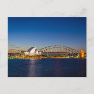 Sydney Opera 's nachts Briefkaart