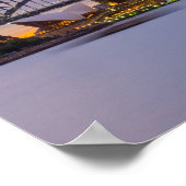 Sydney Opera 's nachts Poster (Hoek)