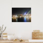 sydney opera skyline poster (Keuken)