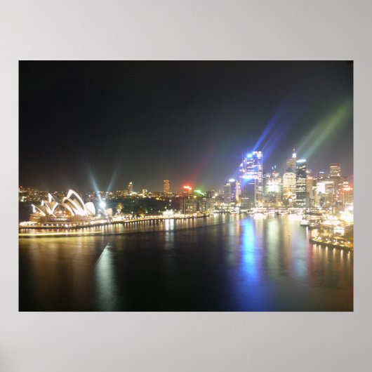 sydney opera skyline poster (Voorkant)