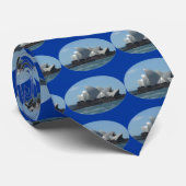 sydney opera stropdas (Opgerold)