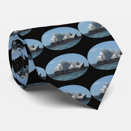 sydney opera stropdas (Opgerold)