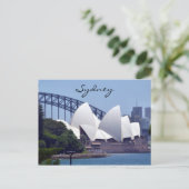 sydney opera uitzicht briefkaart (Staand voorkant)