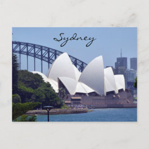sydney opera uitzicht briefkaart