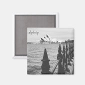 sydney opera uitzicht magneet (Voorkant / Achterkant)