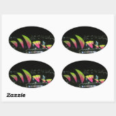sydney opera vivid ovale sticker (Vel)