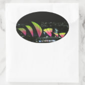sydney opera vivid ovale sticker (Tas)