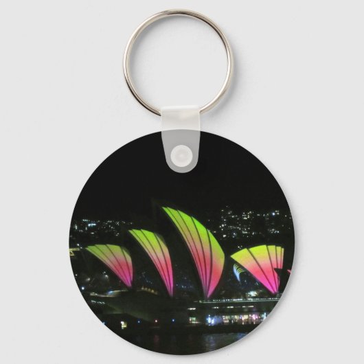 sydney opera vivid sleutelhanger (Voorkant)