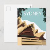 Sydney, Operahuis, Australië Briefkaart (Voorkant / Achterkant)
