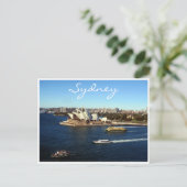 sydney operboten briefkaart (Staand voorkant)