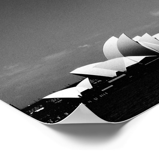 Sydney Oprah House Poster (Hoek)