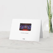 Sydney Orgel Seizoenen Groeten Feestdagen Kaart (Achterkant)