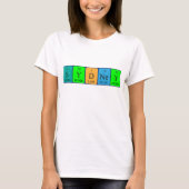 Sydney periodiek table name shirt (Voorkant)