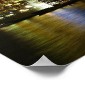 Sydney Port Australia/Night Sky Poster (Hoek)