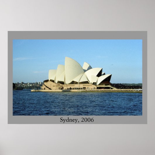 Sydney Poster (Voorkant)