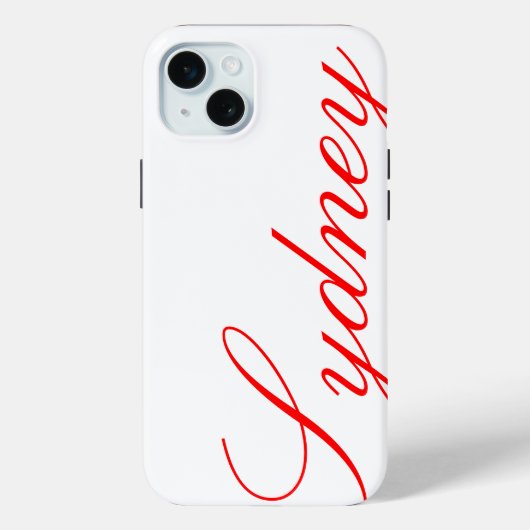 Sydney - prachtige iPhone Case (Achterkant)
