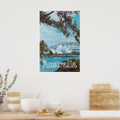 Sydney Print Australië Reisposter Australische (Keuken)