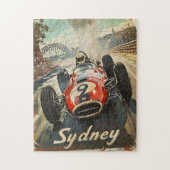 Sydney raceauto legpuzzel (Verticaal)