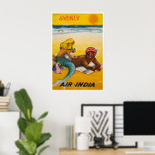 Sydney Reisposter Australië Strand Kunst Poster (Thuiskantoor)